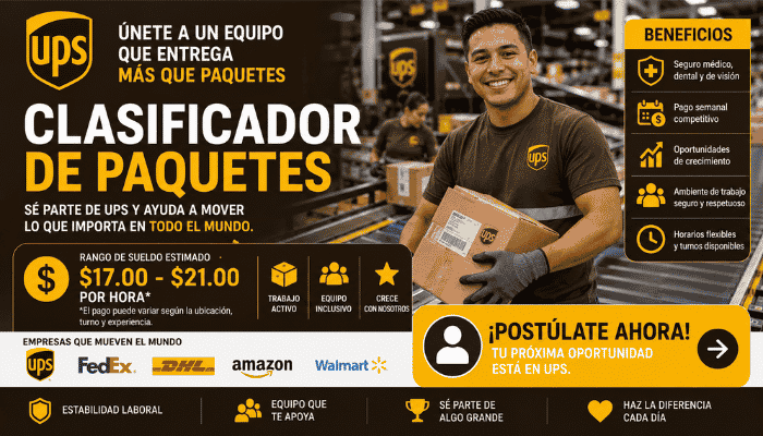 Clasificador de Paquetes UPS
