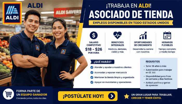 Asociado de tienda Aldi